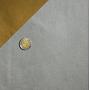 200mm (d-008) Kwadraty ozdobne srebrny prążki / stare złoto prążki